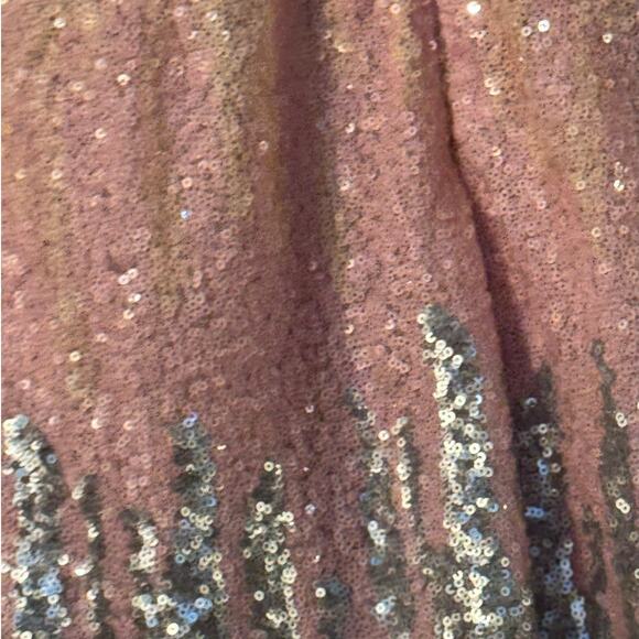 ASOS Ever New sequin drape mini dress in pastel ombre - Picture 10 of 10